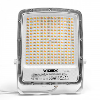 LED floodlight 150W 15000Lm CCT IP65 VIDEX VL-F5-150CW | black – built-in color temperature switch for utility yards