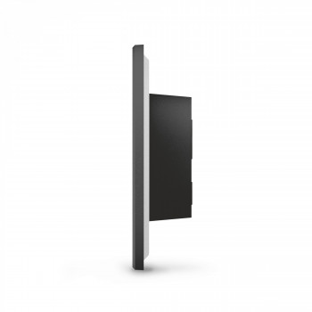 Sienas gaismeklis LED backlight 12W, 1200Lm 3000-4000-6500K, IP65 VIDEX VL-WL03-12CB (silti / neitrāli / auksti balta gaisma), melns