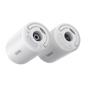 Baseus PocketGo Portable Pump (white), 4 kPa, 2000 mAh, 240 l/min