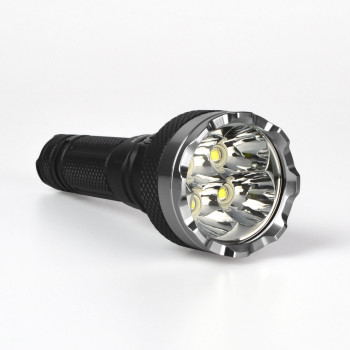 Lukturis LED uzlādējams 4xLuminus SST40, 20W 5500Lm 5000K, Li-ion 21700 4000mAh - iekļauts! (maināms uz 18650), VIDEX VLF-A505C, profesionāls LED lukturis lietošanai ikdienā un ārkārtas situācijās! 