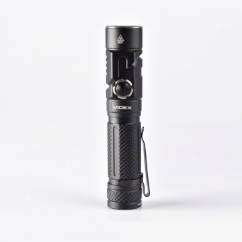 Lukturis LED uzlādējams Luminus SST40, 10W 1200Lm 5000K, Li-ion 18650 2200mAh - iekļauts! VIDEX VLF-A105RH, ar magnētu un regulējamu luktura galvu (SWIVEL HEAD) + komplektā stiprinājums lietošanai kā galvas lukturim!