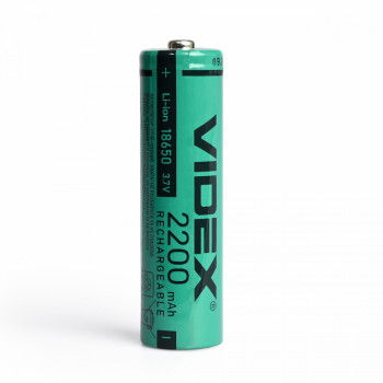 Laetav patarei 18650 Li-Ion, 3.7V, 2200mAh VIDEX 18650/2200/BULK1/3.7V (1 tk.)