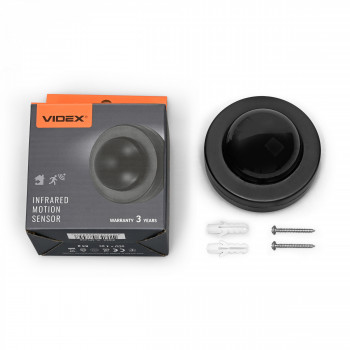 PIR motion and light sensor VIDEX VL-SPC46B 2000W Black 