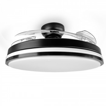 Dimmable LED ceiling lamp ar ventilatoru un pulti 60W 5400Lm 3000K-4200K-6000K IP20 VIDEX VL-CLF01-60CB – Built-in air fan with 6 modes and remote control