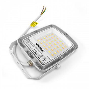 LED floodlight 30W 3000Lm CCT IP65 VIDEX VL-F5-030CW | black – three light tone modes for utility area illumination