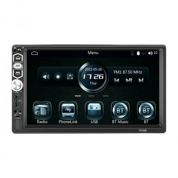 Monitor samochodowy 7.0" Podofo A3061 Carplay&Android Auto, Bluetooth 5.1
