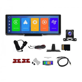 Car monitor 9.3" Podofo A3073 Carplay&Android Auto + Front and rear camera
