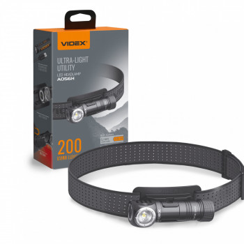 LED Headlamp VIDEX VLF-A056H 200Lm 5000K