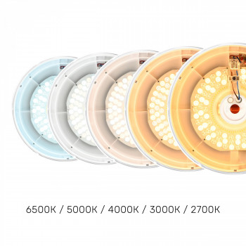 LED plafons ar kustību sensoru 25-30W 3200Lm 2700-6500K IP44, VIDEX VL-CLR-300-2 | balts – Automātiska kustības detekcija