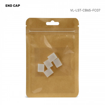 LED strip end cap VIDEX VL-LST-CB65-FC07 – Safe and hermetic seal of contacts at the end of strip installation