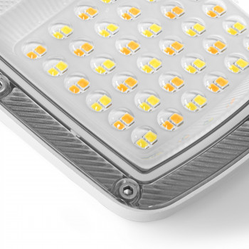 LED floodlight with sensor 30W 3000Lm CCT IP65 VIDEX VL-F5-030CW-S | black – adjustable color temperature and automatic motion detection