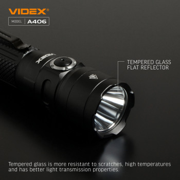 Lukturis LED uzlādējams CREE XHP50.2 20W 4000Lm 6500K, Li-ion 21700 4000mAh - iekļauts! (maināms uz 18650), VIDEX VLF-A406, profesionāls LED lukturis kabatas izmērā! 