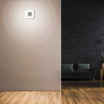 Ārtelpu gaismeklis LED 15W, 1125Lm 5000K, VIDEX VLE-BHFS-155 VIKA IP65 (neitrāli balta gaisma), balta