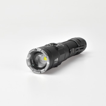 Lukturis LED uzlādējams Luminus SST40, 10W 1200Lm 5000K, Li-ion 18650 2200mAh - iekļauts! VIDEX VLF-A105Z, ar regulējamu tālummaiņu (zoom)!