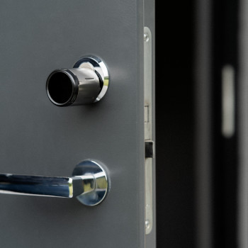 Electronic cylinder BLE Locking Scandinavian, IP55, black, Bluetooth (CYLIN-SCAN-BL)