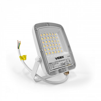LED floodlight 30W 3000Lm CCT IP65 VIDEX VL-F5-030CW | black – three light tone modes for utility area illumination