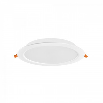 Gaismeklis LED zemapmetuma (aplis) 18W, 2100Lm 4000K, VIDEX VLE-DLBR-184 (neitrāli balta gaisma)