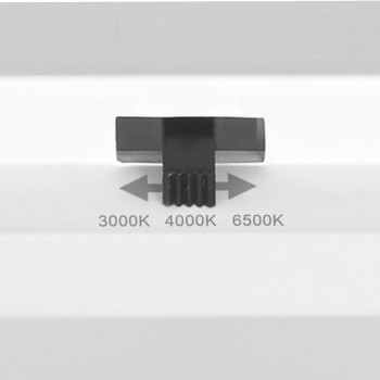 VIDEX DL6S-24CW – LED Ceiling Light 24W, 3CCT (3000K/4000K/6500K), 2500 lm, White 