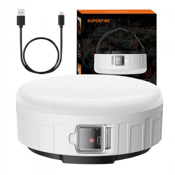 Camping lamp T25, 400lm, USB