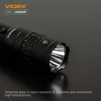 Lukturis LED uzlādējams Luminus SST40, 20W 1700Lm 6500K, Li-ion 21700 4000mAh - iekļauts! (maināms uz 18650), VIDEX VLF-A156R, ar manuāli regulējamu gaismas slēdzi!