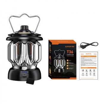 Camping lamp T36, USB-C