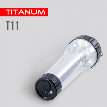 Lukturis LED uzlādējams ar ērtu uzkari 70Lm 5500K, Li-ion 18650 1200mAh (iebūvēts), TITANUM TLF-T11