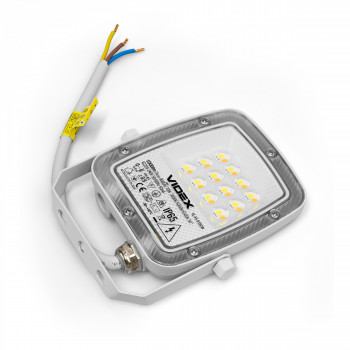 LED floodlight 10W 1000Lm CCT IP65 VIDEX VL-F5-010CW | black – low consumption CCT housing for garage and shed lighting