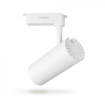 Sliedes gaismeklis Spot LED 30W, 2400Lm 4000K, VIDEX VLE-TR04-304W TOR-WHITE, balts (neitrāli balta gaisma)