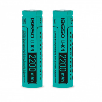 Laetav patarei 18650 Li-Ion, 3.7V, 2200mAh VIDEX 18650/2200/BULK1/3.7V (1 tk.)