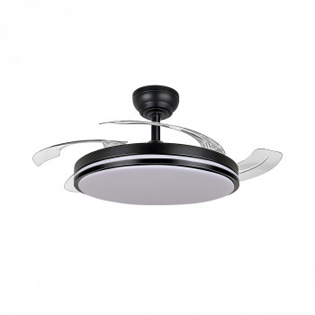 Dimmable LED ceiling lamp ar ventilatoru un pulti 60W 5400Lm 3000K-4200K-6000K IP20 VIDEX VL-CLF01-60CB – Built-in air fan with 6 modes and remote control