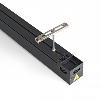 Office LED lamp suspension kit VIDEX VL-BNL02-F06B | 1500mm cables – adjustable bracket for linear lighting lines