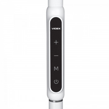 Stāvlampa LED dimmējama 12W, 1280Lm 3000/4000/5500K, VIDEX VLE-TF07W TOKYO-WHITE (silti/neitrāli/auksti balta gaisma) balta