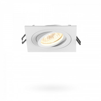 Gaismeklis iebūvējams GU10 stiprināms pie griestiem VIDEX VL-SPF08S-W, balts