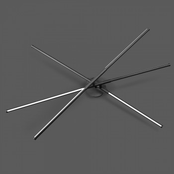 LED Ceiling Light VIDEX CLD013 40W 3000-4000-6000K Black