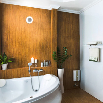 Ārtelpu gaismeklis LED 15W, 1125Lm 5000K, VIDEX VLE-BHFR-155 LENA IP65 (neitrāli balta gaisma), balta