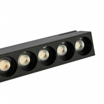 Sliedes gaismeklis LED 30W, 2600Lm 4100K, VIDEX VL-TR06-304B, melns (neitrāli balta gaisma)