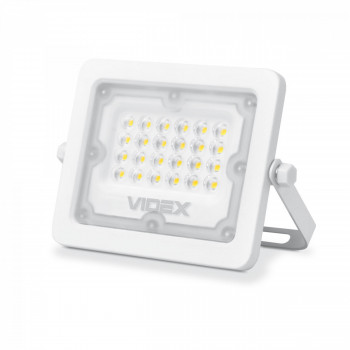 Prožektors LED 20W, 1800Lm 5000K, VIDEX VLE-F2e-205W LUCA (neitrāli balta gaisma)