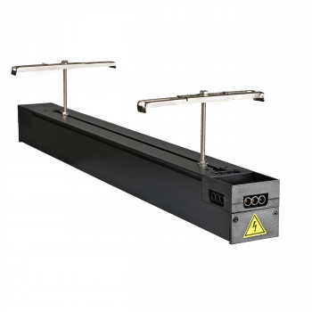 Office LED lamp suspension kit VIDEX VL-BNL02-F06B | 1500mm cables – adjustable bracket for linear lighting lines