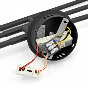 LED Ceiling Light VIDEX CLD013 40W 3000-4000-6000K Black
