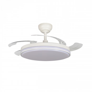 Hämardatav LED laelamp ar ventilatoru un pulti 60W 5400Lm 3000K-4200K-6000K IP20 VIDEX VL-CLF01-60CW – Sisseehitatud ventilaator 6 režiimi ja kaugjuhtimispuldiga