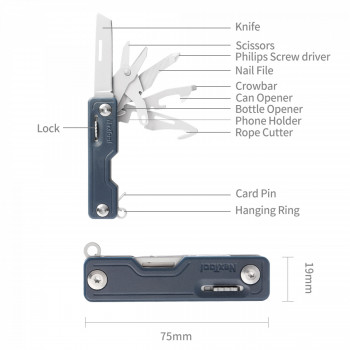 Multifunctional knife Nextool NE20096