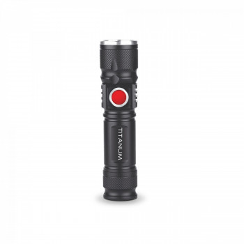 Lukturis LED uzlādējams 230Lm 6500K, Li-ion 18650 1200mAh (iebūvēts), TITANUM TLF-T03