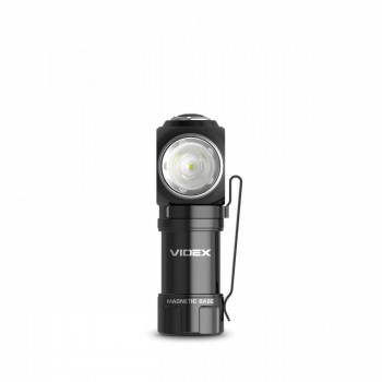Lukturis LED uzlādējams Luminus SST20 10W, 600Lm 5700K, Li-ion 16340 800mAh - iekļauts! (maināms uz CR123A), VIDEX VLF-A055H, ar magnētu + komplektā stiprinājums lietošanai kā galvas lukturim!