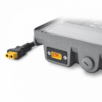 Solārais prožektors LED 100W, 2800Lm 5000K (baterija LiFePO4 30000 mAh 3.2V) (panelis 25W) VIDEX VL-FSO2-505