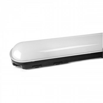 Niiskuskindel lineaarne valgusti (-25°C~+40°С) LED 50W 1500mm 8000Lm 5000K IP65 VIDEX VL-BNWL05-50155B | must – niiskuskindel valgusti ladudele ja tootmishoonetele