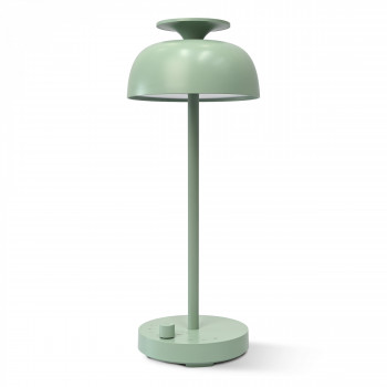 Night lamp with White Noise sound, rechargeable, dimmable 8.5W 150Lm 4000K+RGB LiFePO4 1800mAh VIDEX VL-TF23G | light green – Built-in 10 soothing melodies for peaceful sleep