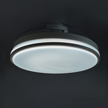 Hämardatav LED laelamp ar ventilatoru un pulti 60W 5400Lm 3000K-4200K-6000K IP20 VIDEX VL-CLF01-60CW – Sisseehitatud ventilaator 6 režiimi ja kaugjuhtimispuldiga