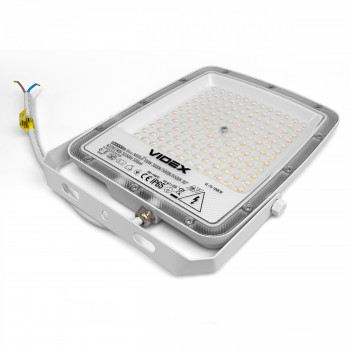 LED floodlight 100W 10000Lm CCT IP65 VIDEX VL-F5-100CW | black – adjustable color temperature for workshops and hangars