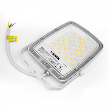 LED floodlight 50W 5000Lm CCT IP65 VIDEX VL-F5-050CW | black – 3000K/5000K/6500K tone switch for garage and work environments