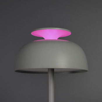 Night lamp with White Noise sound, rechargeable, dimmable 8.5W 150Lm 4000K+RGB LiFePO4 1800mAh VIDEX VL-TF23W | white – Built-in 10 soothing melodies for peaceful sleep
